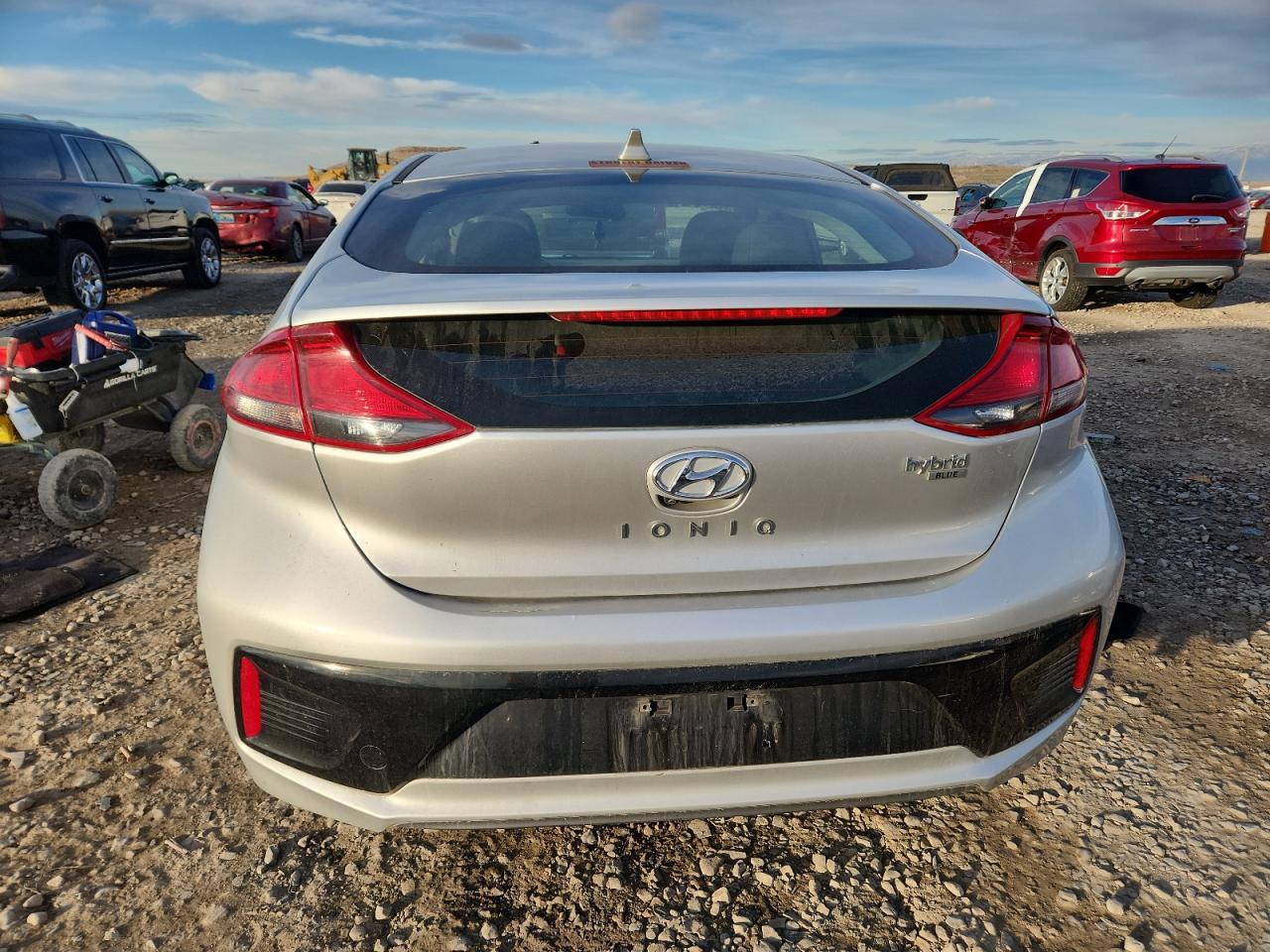 2017 Hyundai Ioniq Blue VIN: KMHC65LC7HU054376 Lot: 93331125