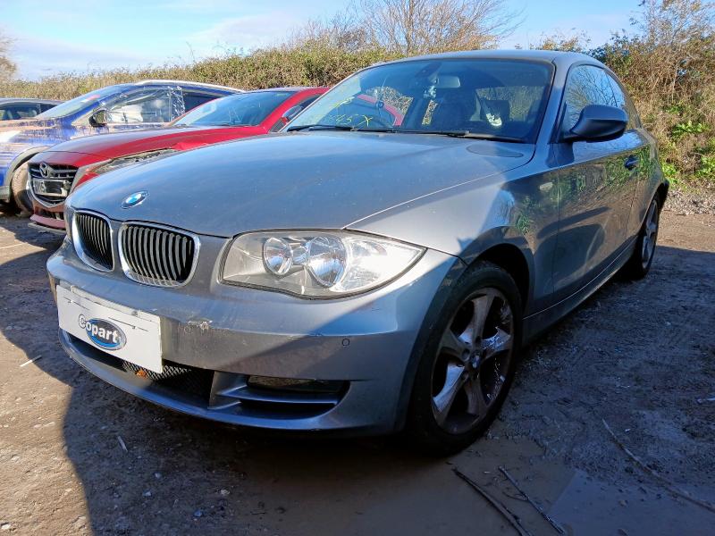 2010 BMW 1 SERIES 118D SPORT 2DR STEP AUTO for sale at Copart BRISTOL