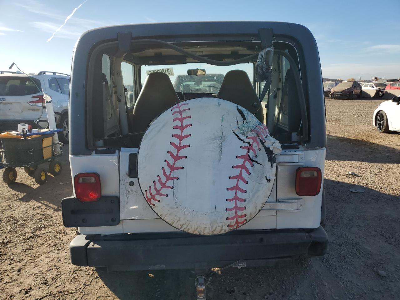 1999 Jeep Wrangler / Tj Se VIN: 1J4FY29P5XP490221 Lot: 91693055