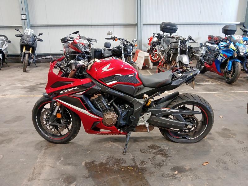 2021 HONDA CBR 650 RA-M  for sale at Copart NEWBURY