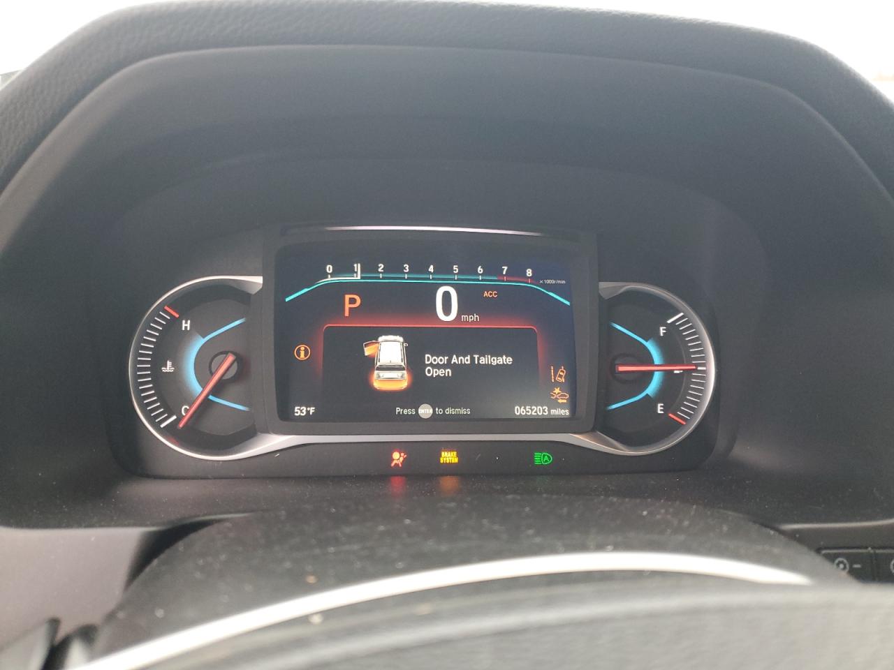 2021 Honda Passport Elite VIN: 5FNYF8H01MB018003 Lot: 93725915