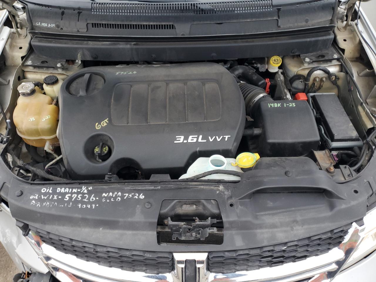 2012 Dodge Journey Crew VIN: 3C4PDDDG4CT222548 Lot: 92744695