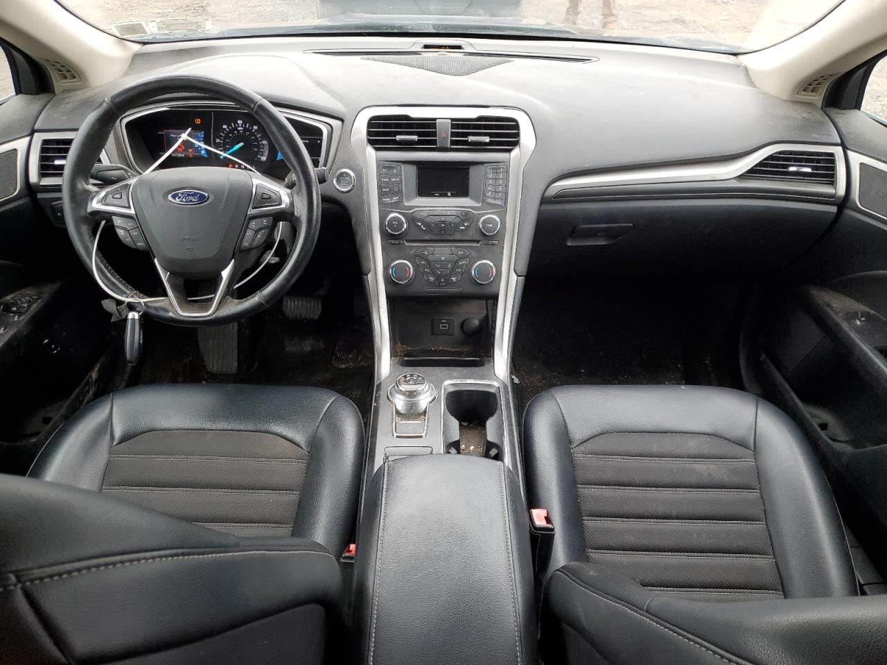 2017 Ford Fusion Se Hybrid VIN: 3FA6P0LUXHR374475 Lot: 93289345