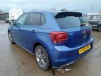 2021 VOLKSWAGEN POLO 1.0 TSI 95 R-LINE 5DR DSG for sale at Copart ROCHFORD