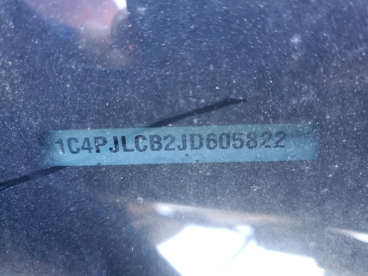 2018 Jeep Cherokee Latitude VIN: 1C4PJLCB2JD605822 Lot: 91884335