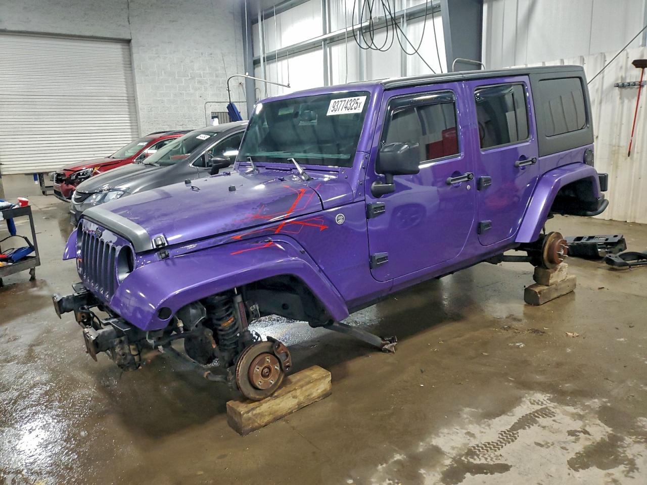 2016 Jeep Wrangler Unlimited Sahara VIN: 1C4BJWEG5GL226395 Lot: 93774325