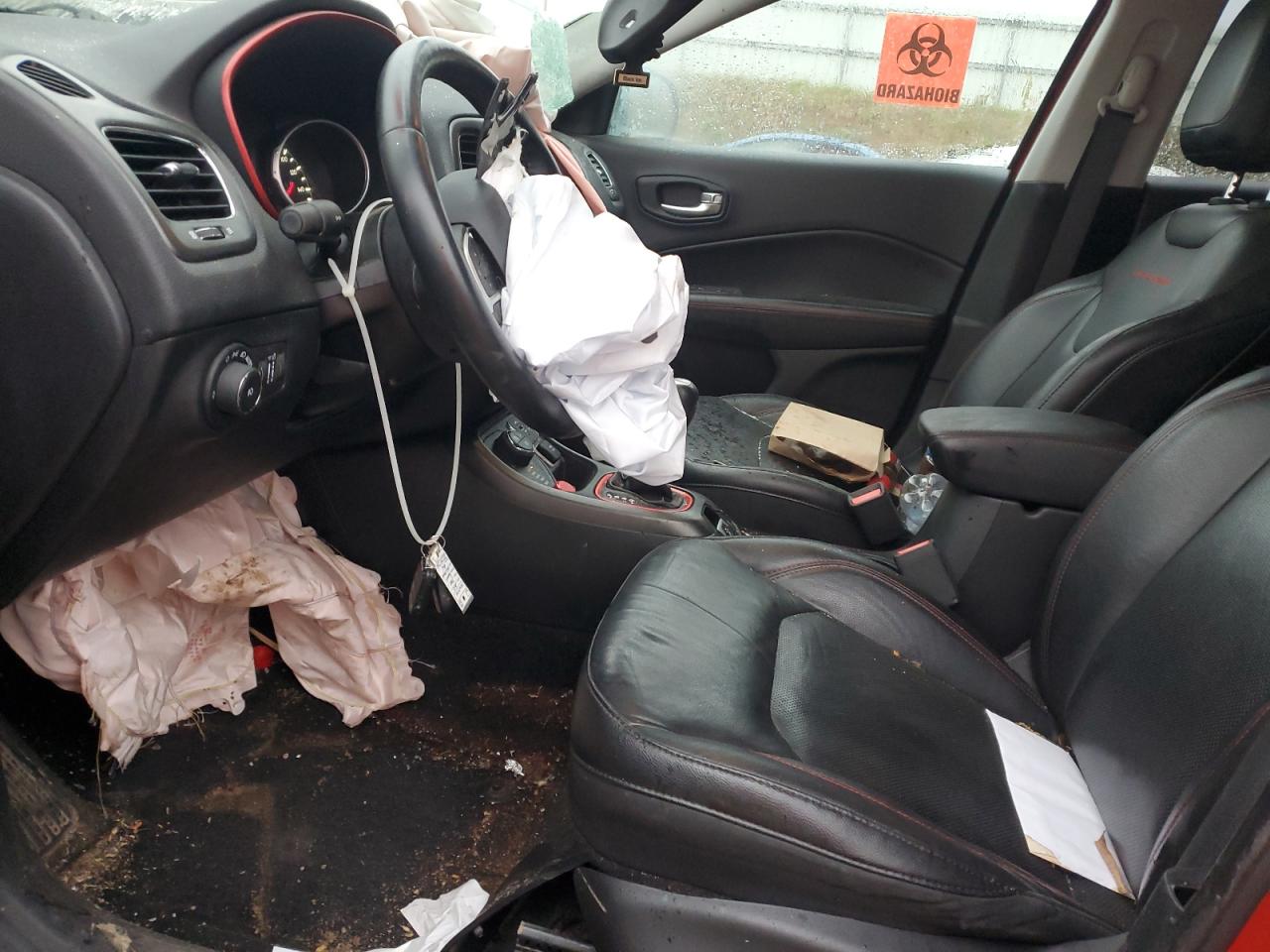 2018 Jeep Compass Trailhawk VIN: 3C4NJDDB6JT403443 Lot: 90081965