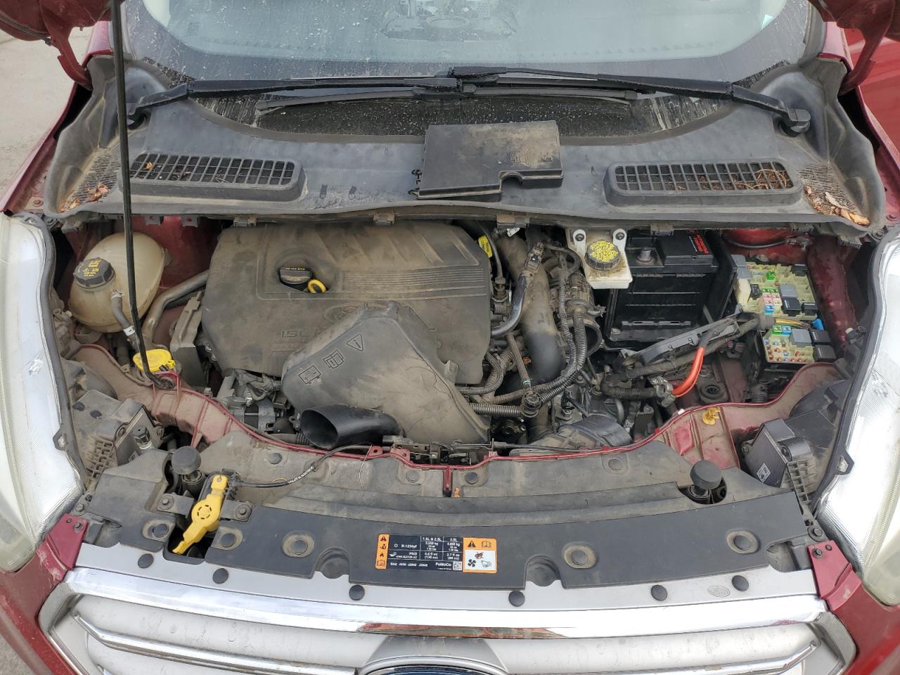 2017 Ford Escape Titanium VIN: 1FMCU9JD6HUC90316 Lot: 92451525