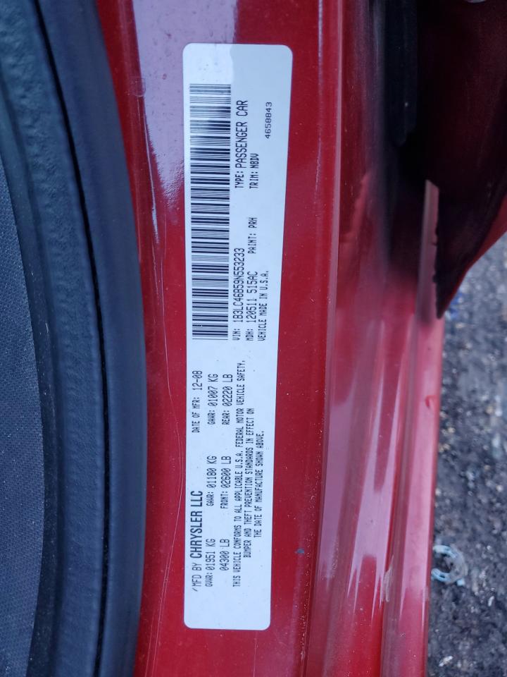 2009 Dodge Avenger Se VIN: 1B3LC46B59N553233 Lot: 93697215