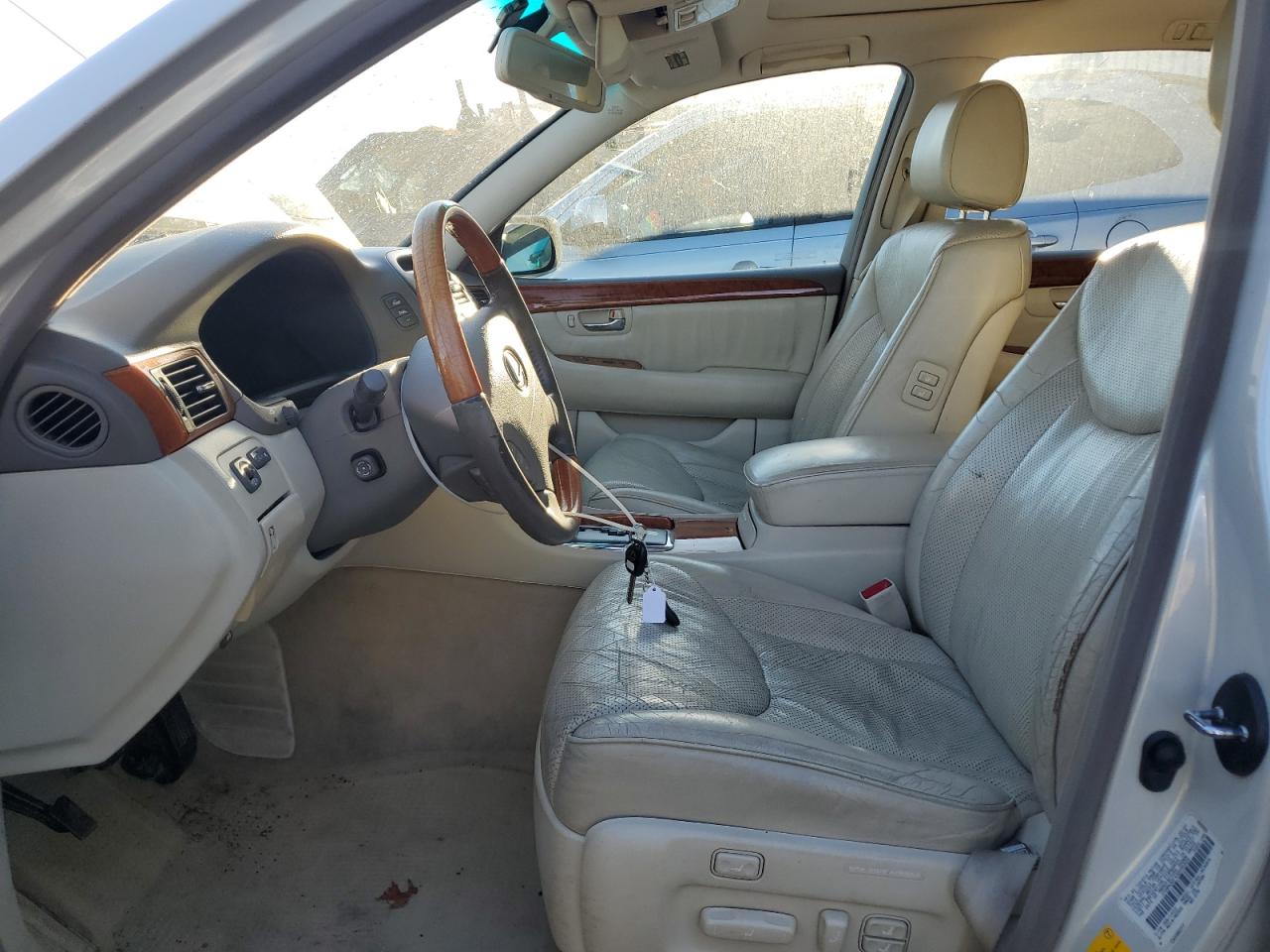 2003 Lexus Ls 430 VIN: JTHBN30F430095505 Lot: 91182565