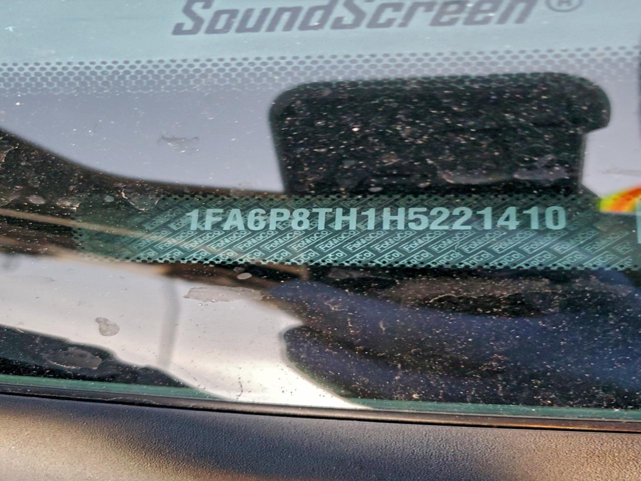 2017 Ford Mustang VIN: 1FA6P8TH1H5221410 Lot: 94146795