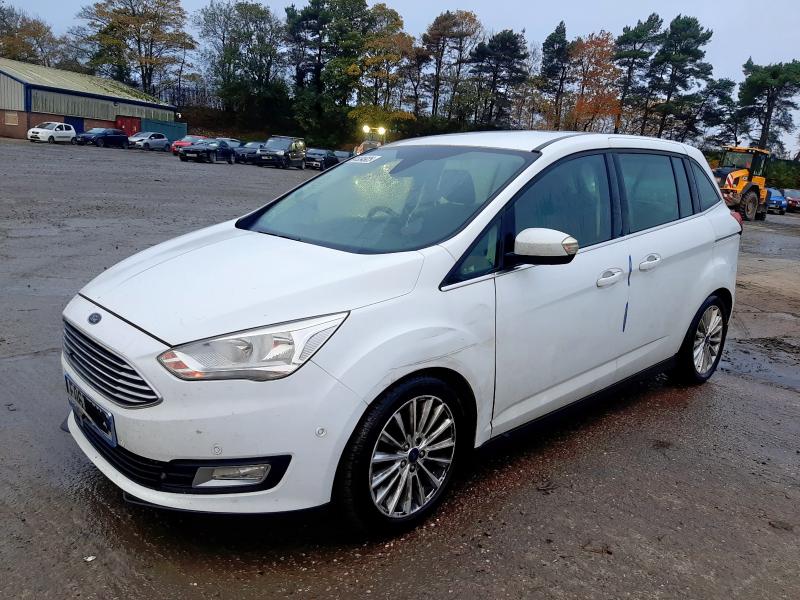 2017 FORD GRAND C-MAX 1.0 ECOBOOST 125 TITANIUM 5DR for sale at Copart WOLVERHAMPTON
