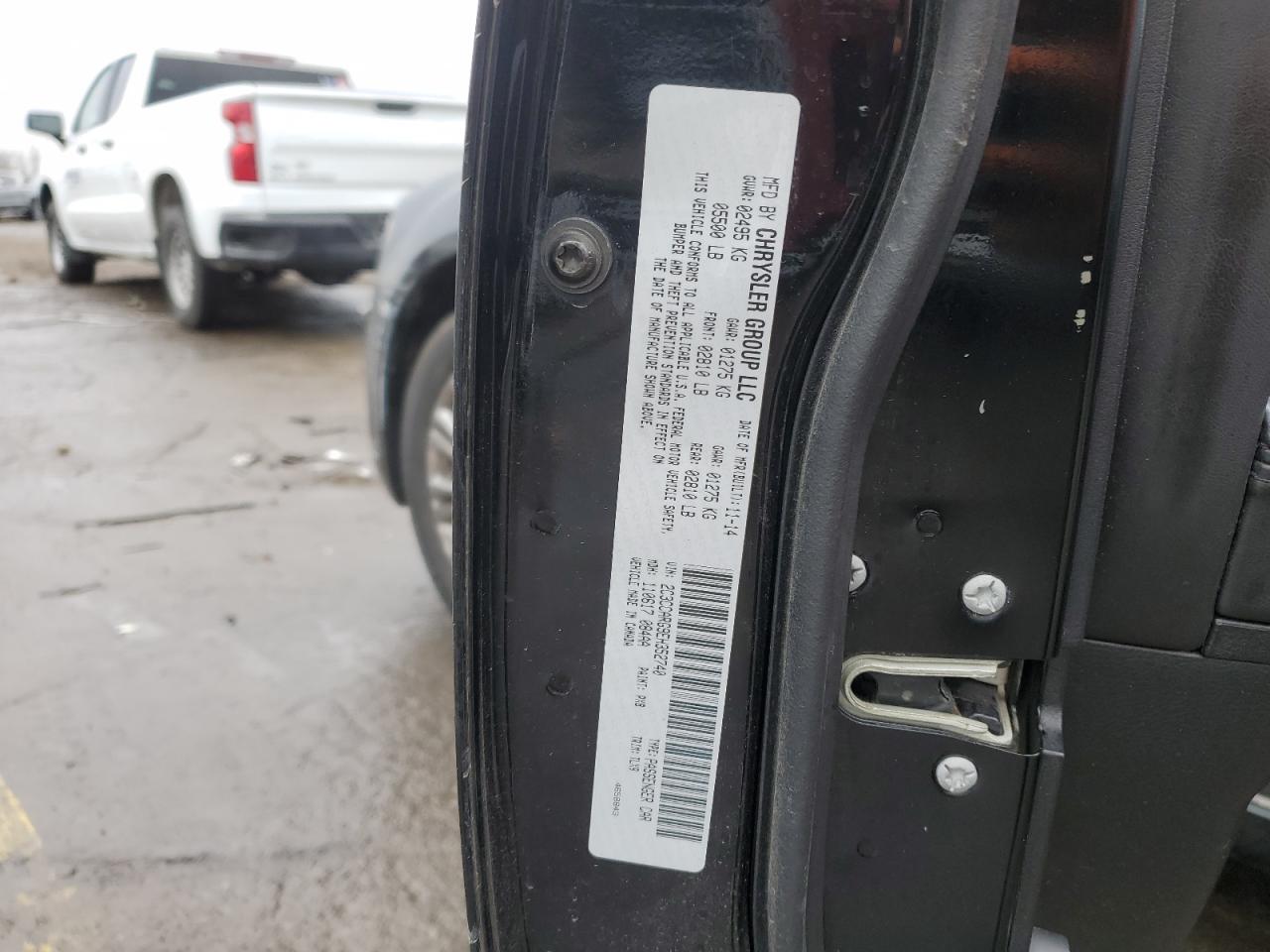 2014 Chrysler 300 VIN: 2C3CCARG9EH352740 Lot: 93213565