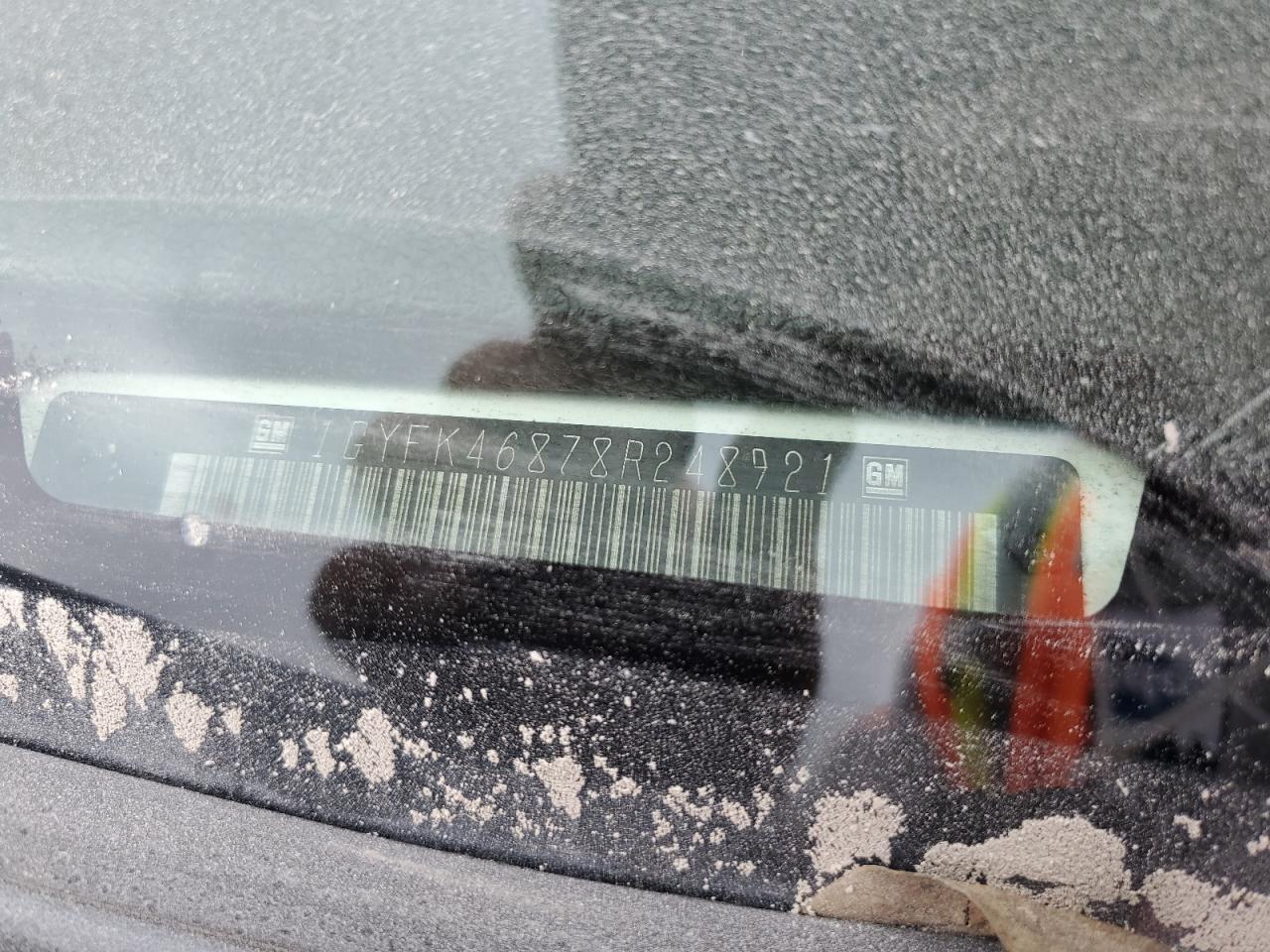 2008 Cadillac Escalade Esv VIN: 1GYFK46878R248921 Lot: 93874465