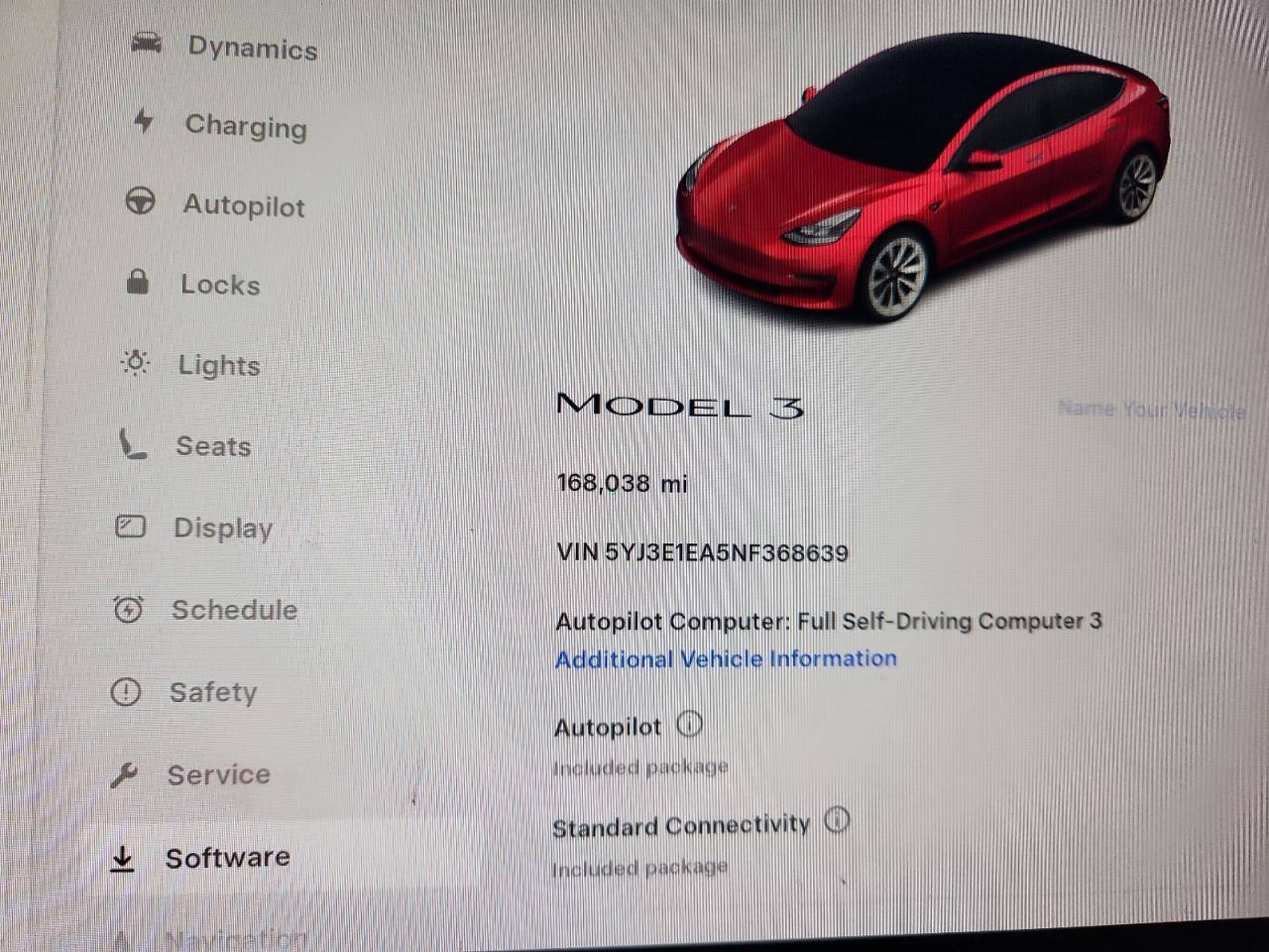 2022 Tesla Model 3 VIN: 5YJ3E1EA5NF368639 Lot: 92948405