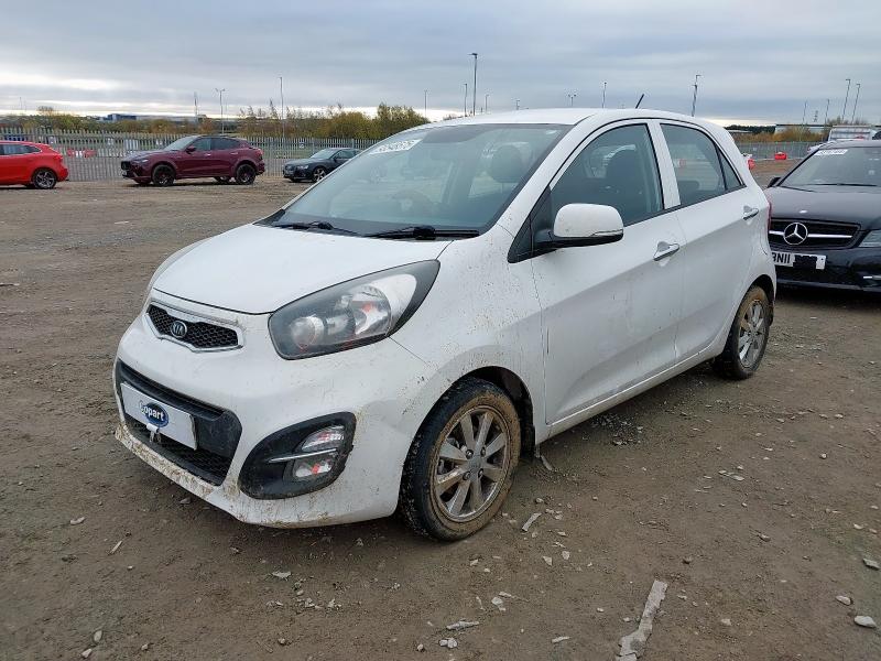 2012 KIA PICANTO 1.0 2 5DR for sale at Copart CORBY