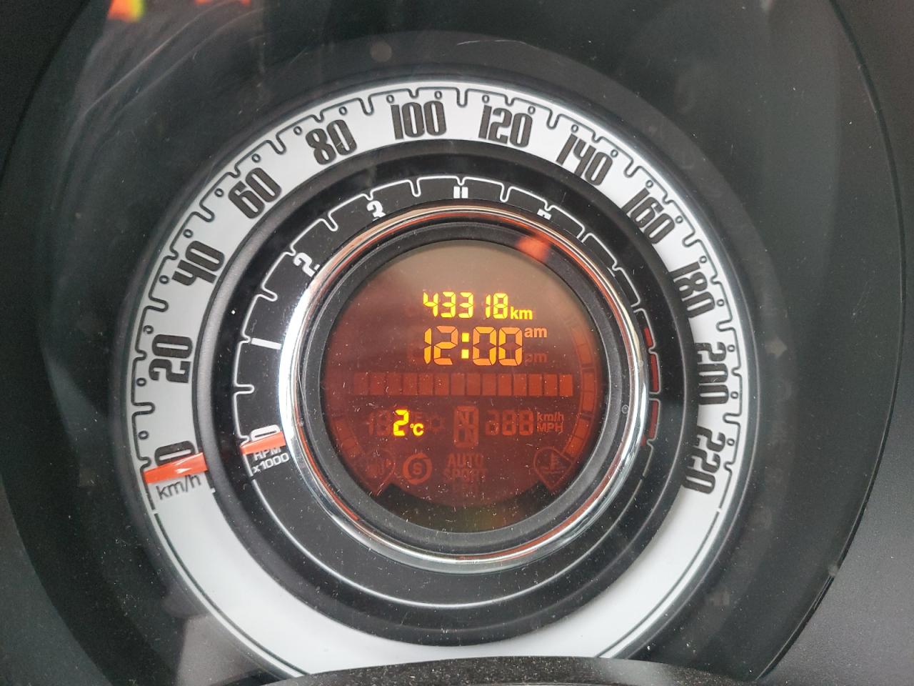 2012 Fiat 500 Lounge VIN: 3C3CFFCR2CT107037 Lot: 92651205