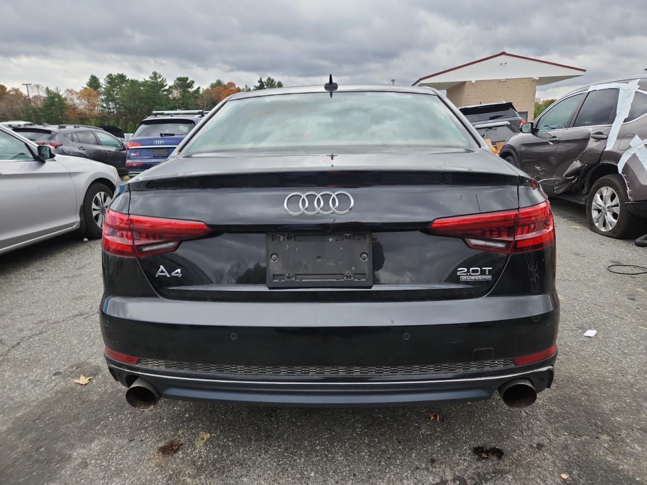 2017 Audi A4 Premium Plus VIN: WAUENAF40HN006464 Lot: 91615805