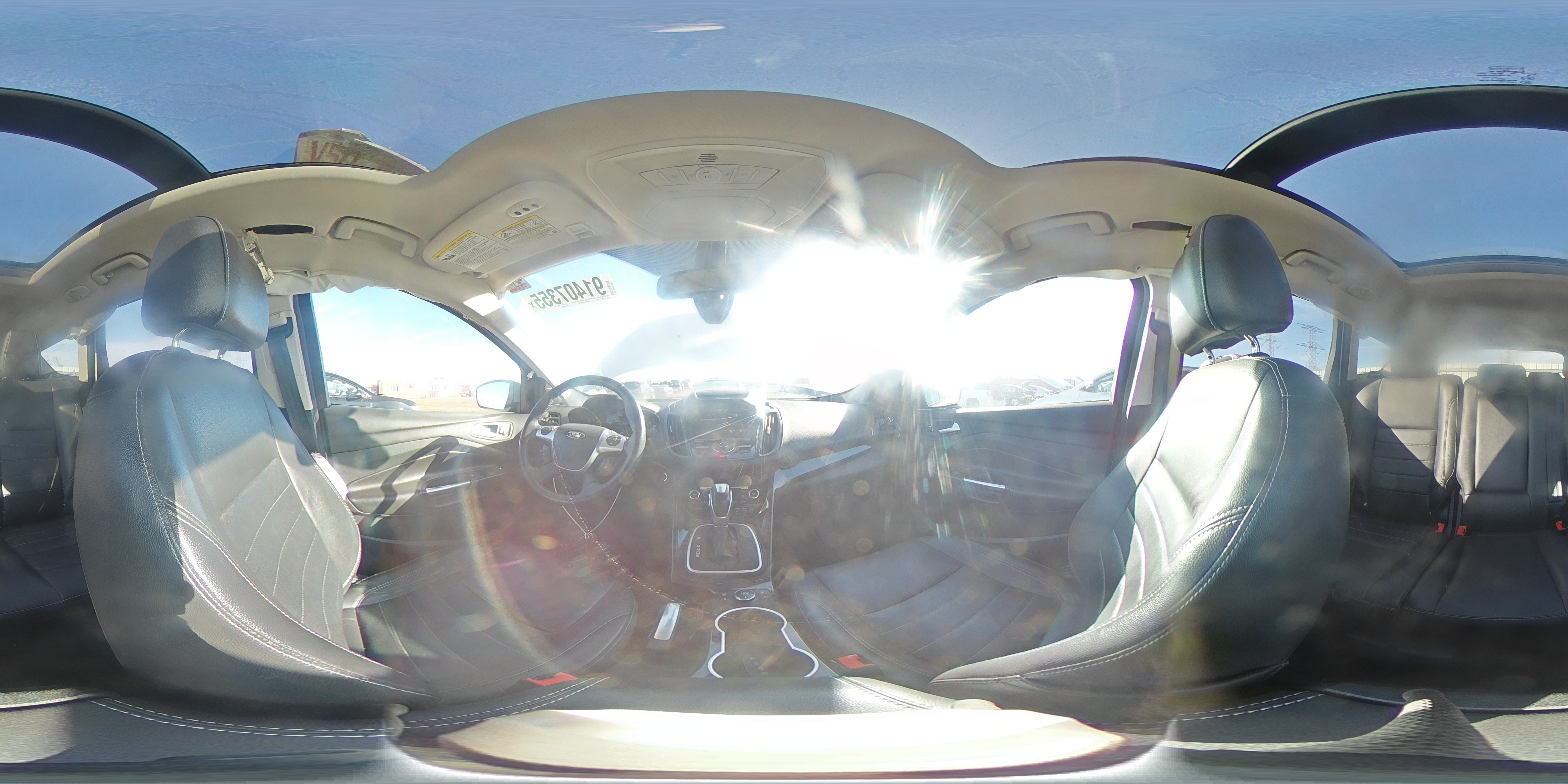 2014 Ford Escape Titanium VIN: 1FMCU0J9XEUB40695 Lot: 91407355