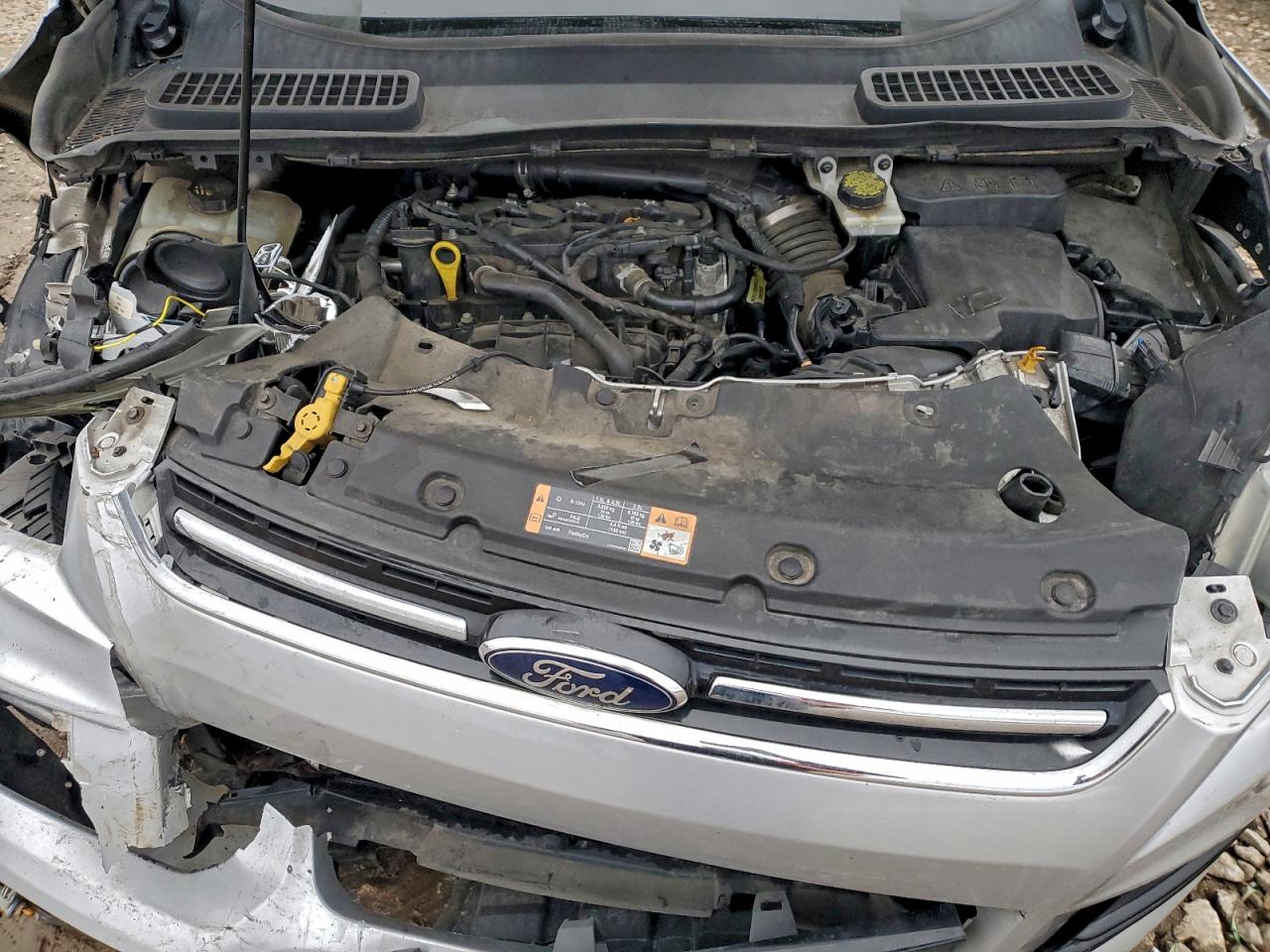 2016 Ford Escape Titanium VIN: 1FMCU0JX7GUA93143 Lot: 94427675