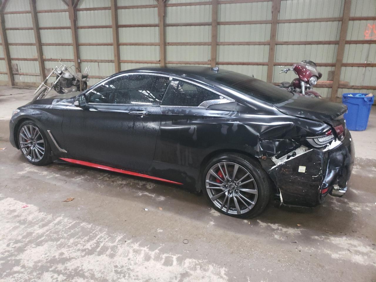 2017 Infiniti Q60 Red Sport 400 black null gas JN1FV7EL4HM702093 photo #3