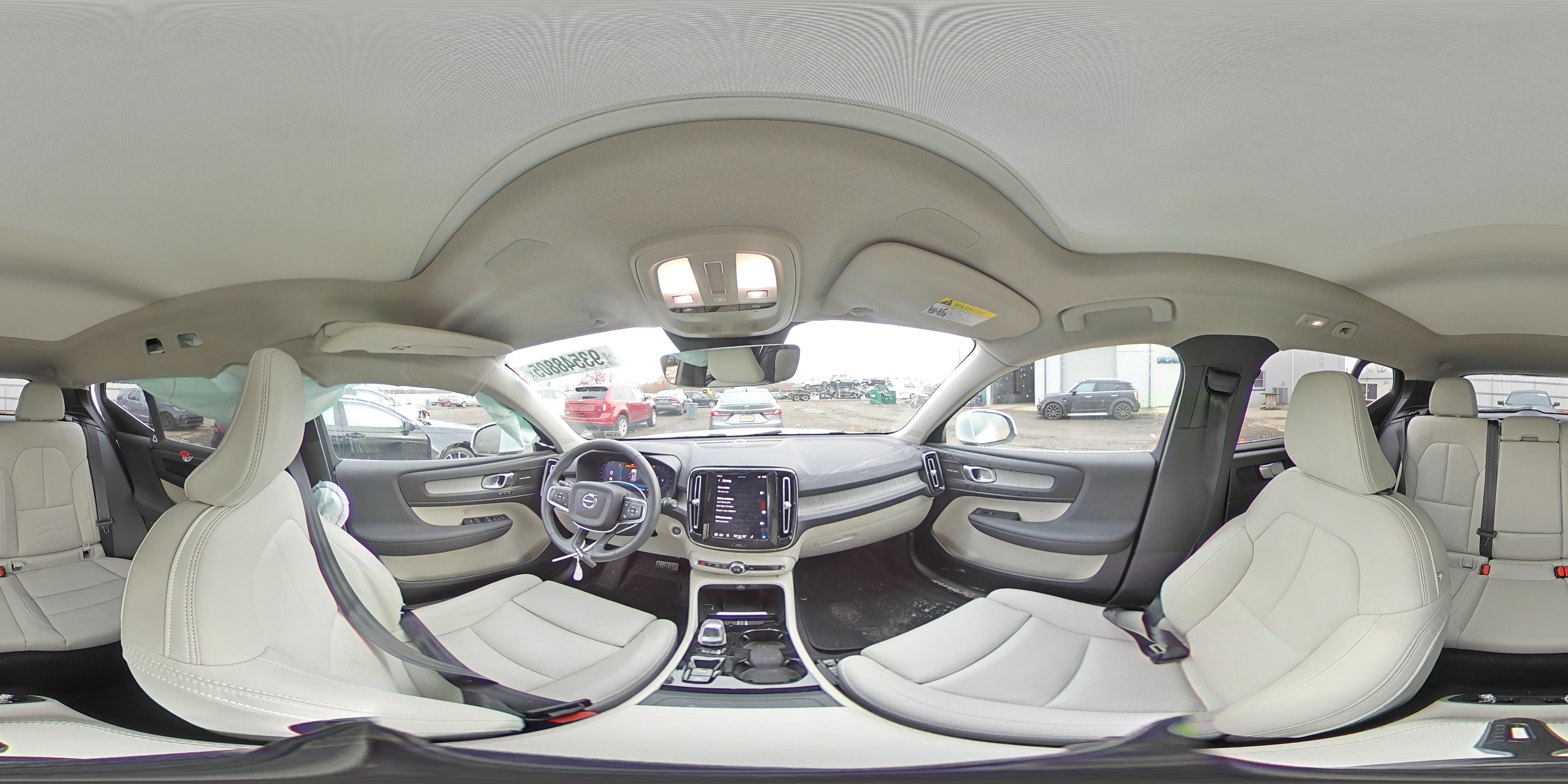 2025 Volvo Xc40 Plus VIN: YV4L12UE7S2458294 Lot: 93548805