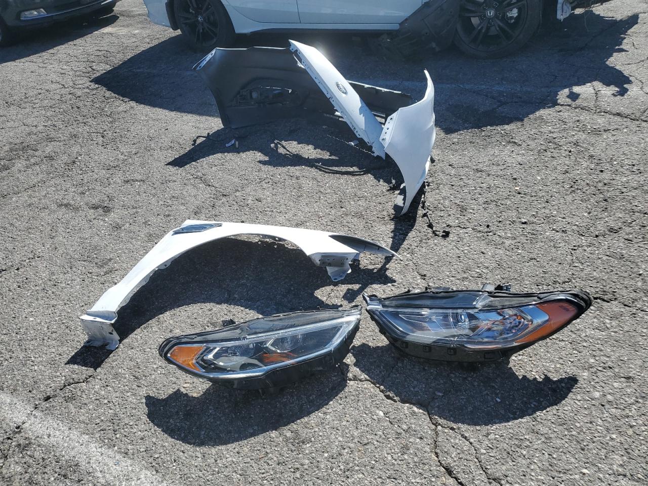 2018 Ford Fusion Titanium/Platinum Hev VIN: 3FA6P0RU2JR249032 Lot: 91688645