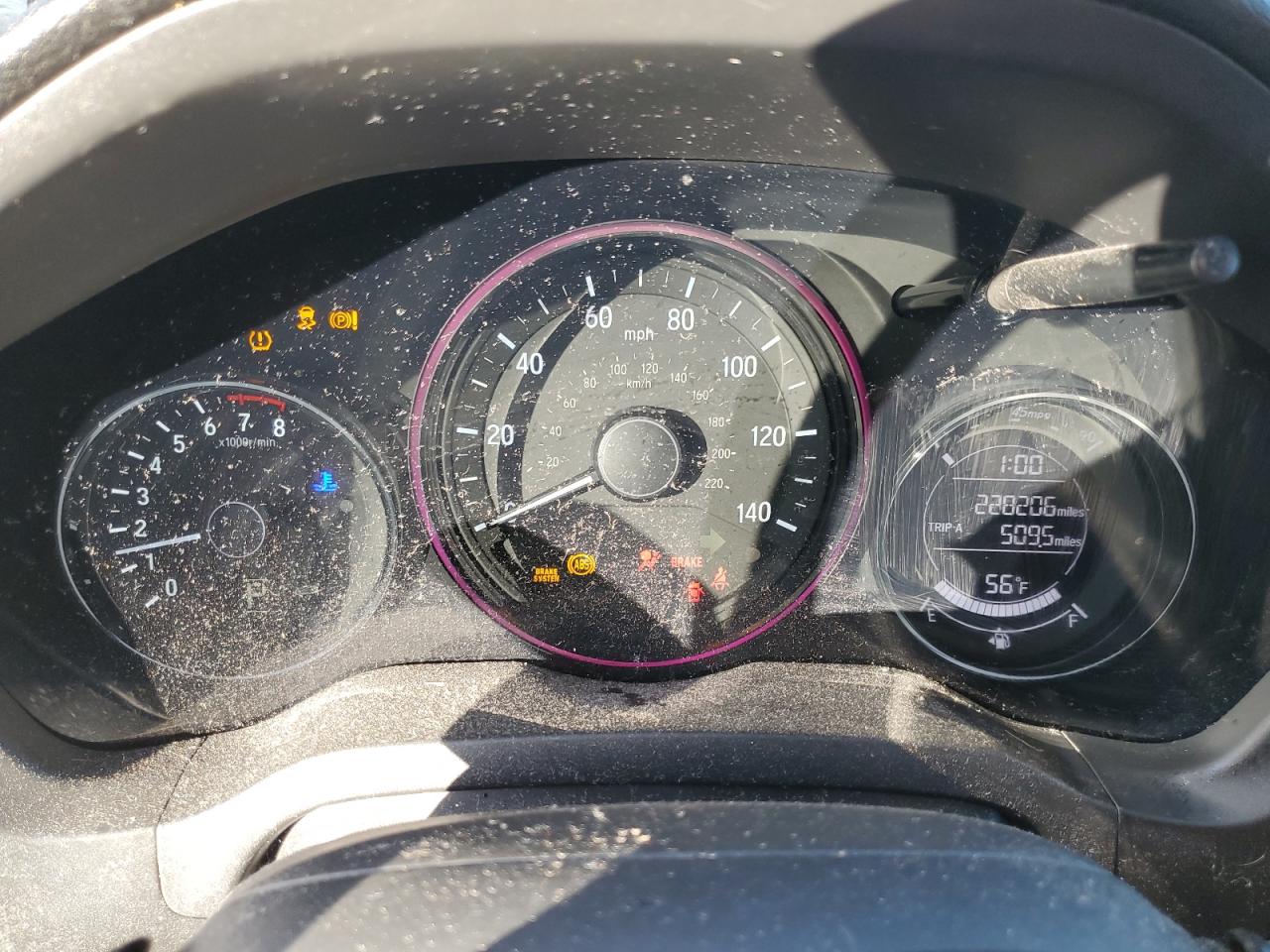 2016 Honda Hr-V Lx VIN: 3CZRU5H34GM725061 Lot: 93381165