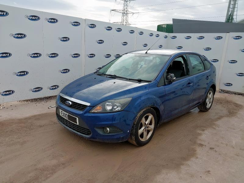 2010 FORD FOCUS 1.6 ZETEC 5DR AUTO for sale at Copart BRISTOL