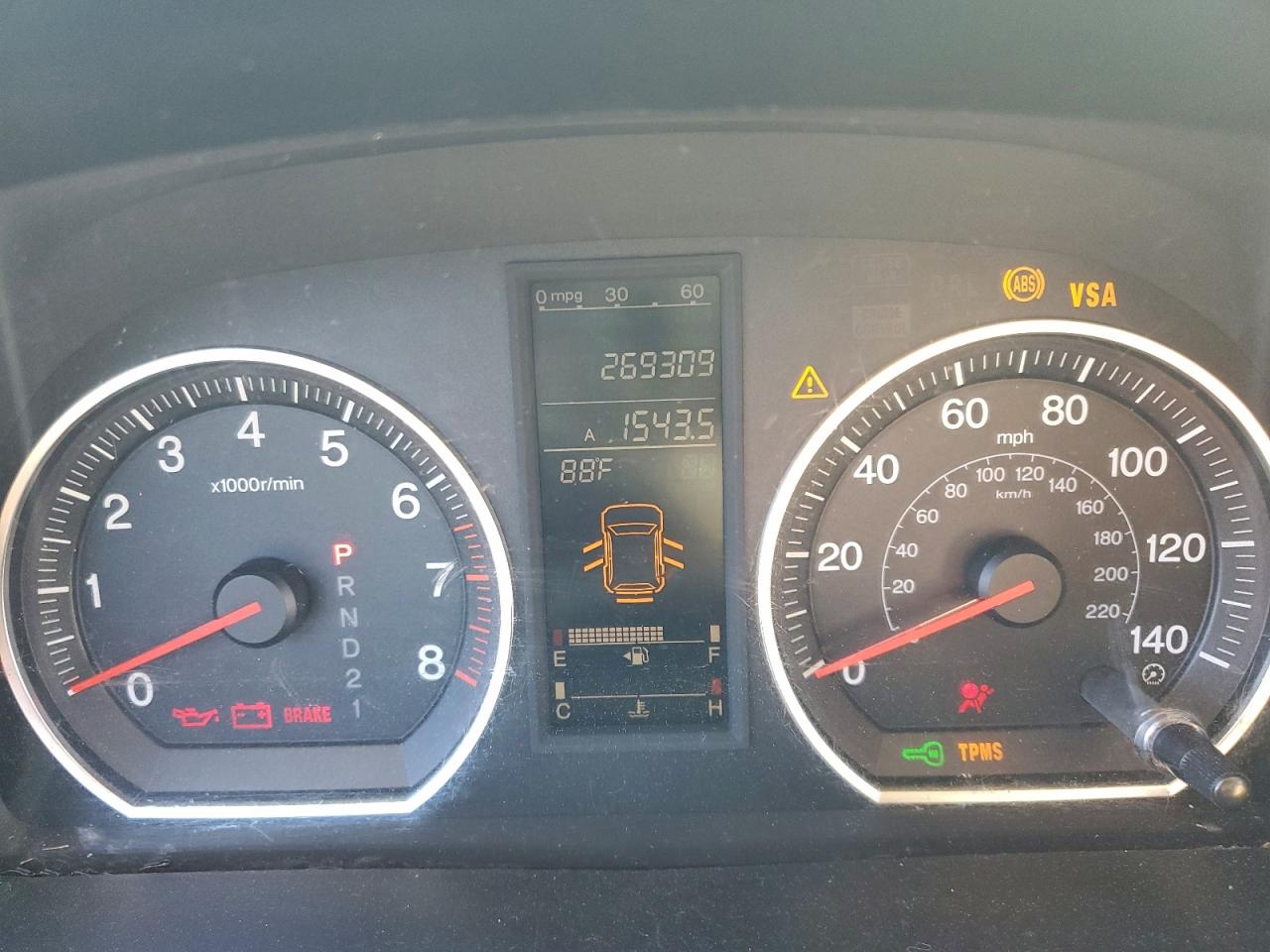 2007 Honda Cr-V Exl VIN: JHLRE38767C051980 Lot: 94409305