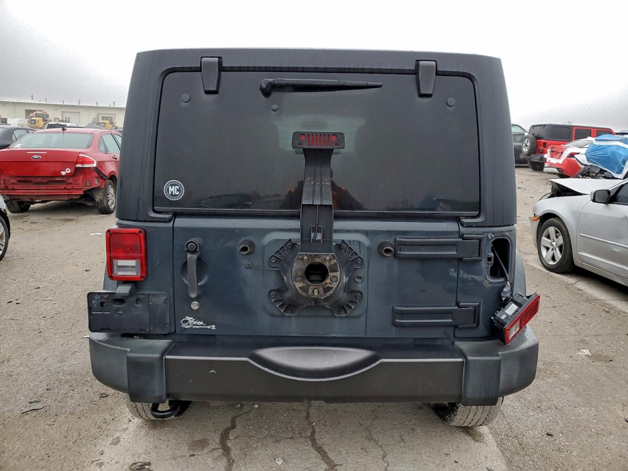 2016 Jeep Wrangler Unlimited Sport VIN: 1C4BJWDG4GL190412 Lot: 92892205