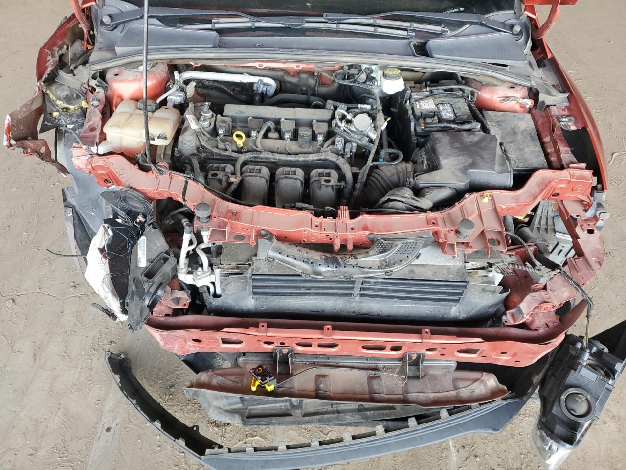 2018 Ford Focus Titanium VIN: 1FADP3J25JL270846 Lot: 91349285