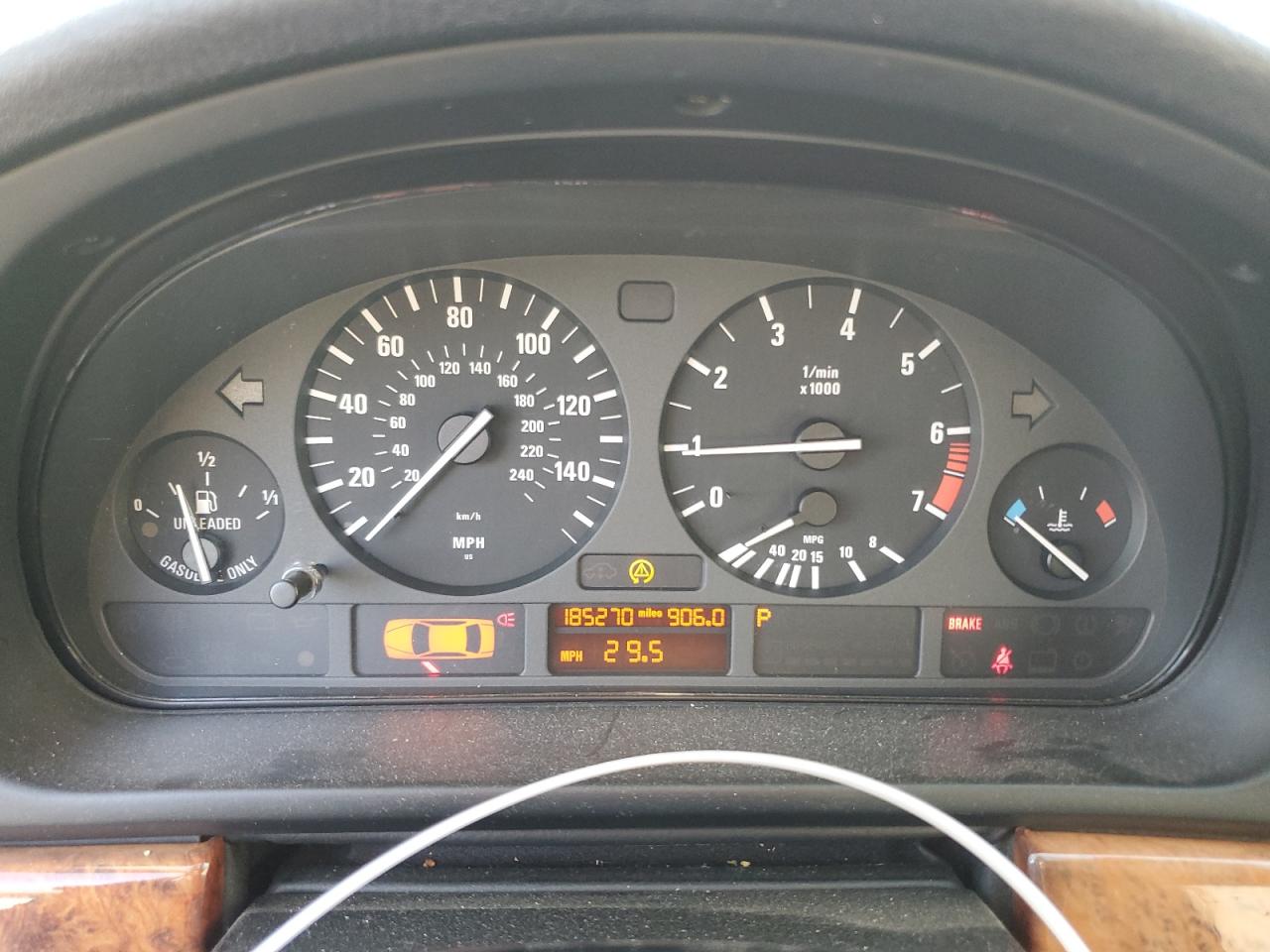 2000 BMW 528 I Automatic VIN: WBADM6347YGU29899 Lot: 92354735