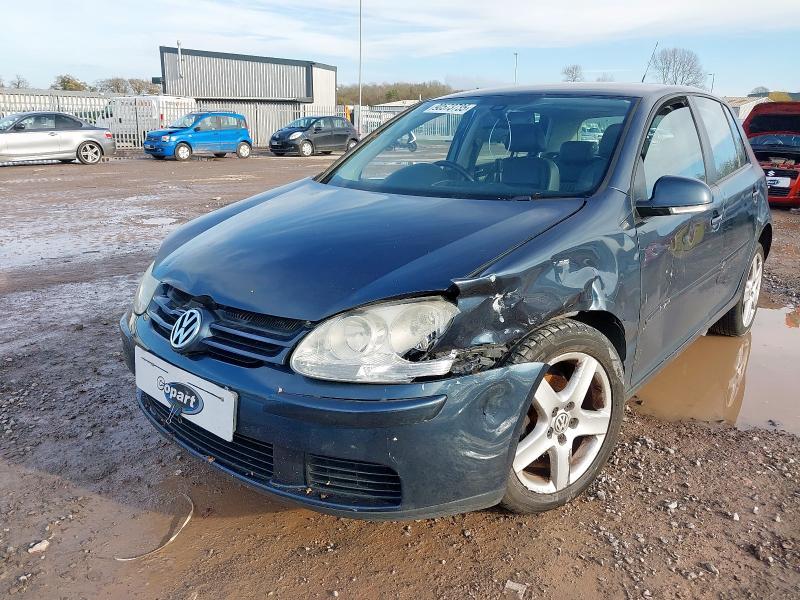 2007 VOLKSWAGEN GOLF 1.9 MATCH TDI 5DR DSG for sale at Copart WESTBURY