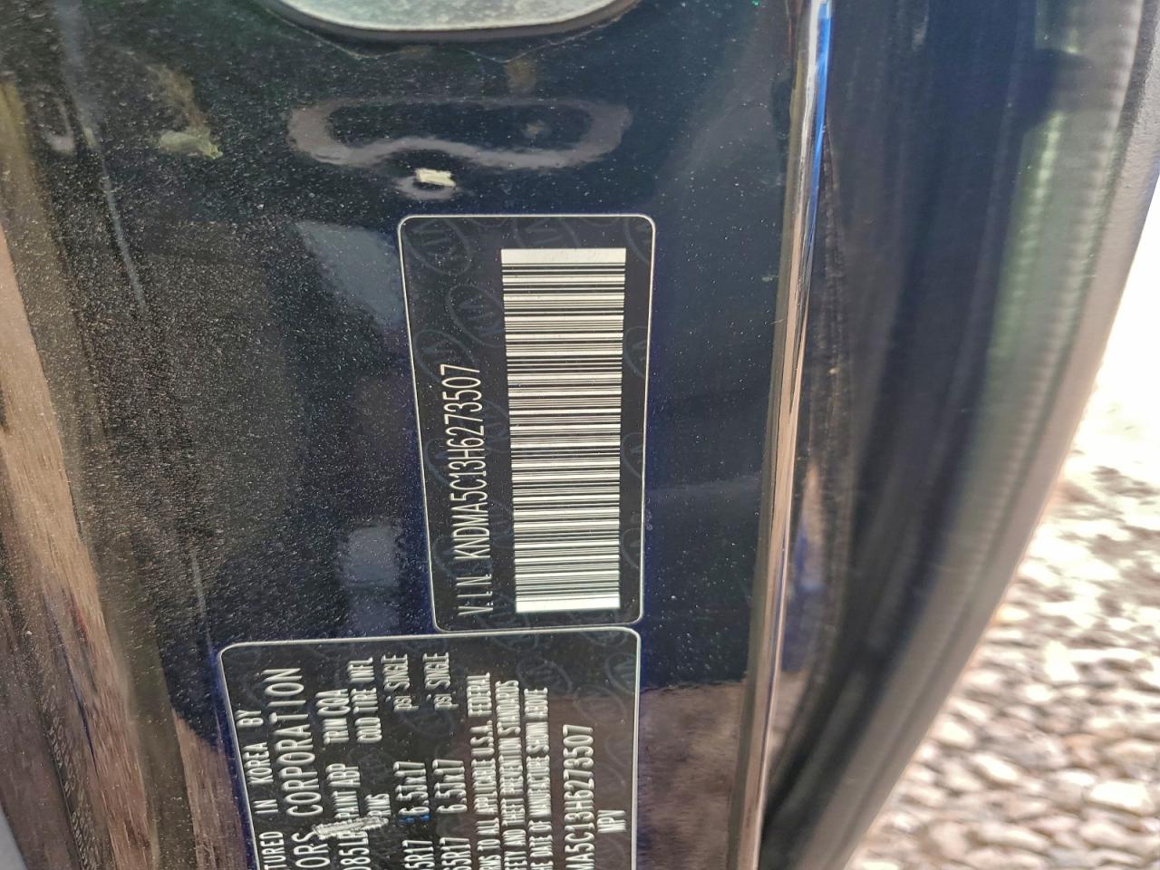 2017 Kia Sedona L VIN: KNDMA5C13H6273507 Lot: 94247645