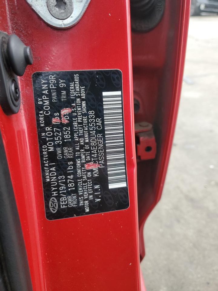 2013 Hyundai Accent Gls VIN: KMHCT4AE8DU455338 Lot: 93113965