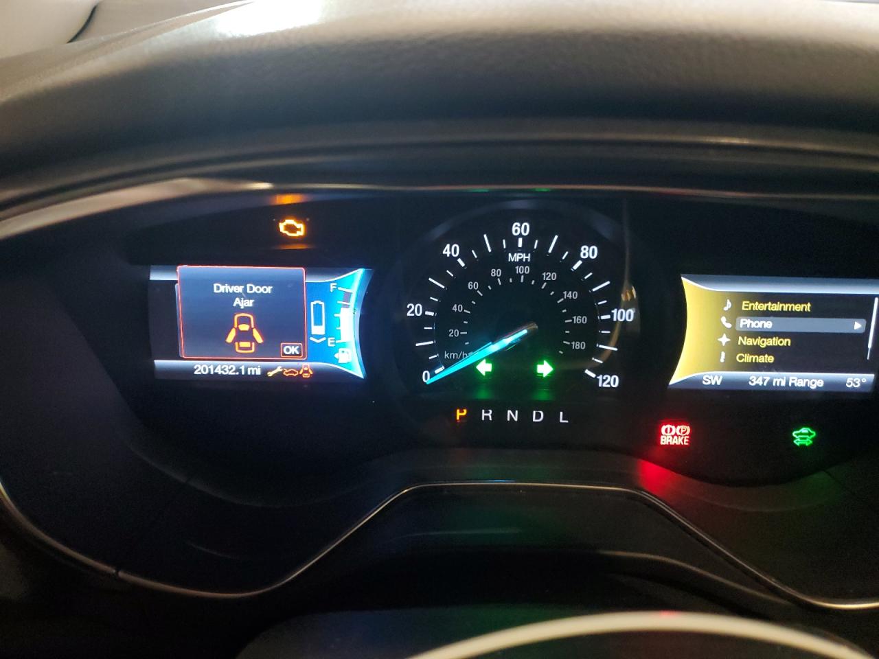 2015 Ford Fusion Titanium Phev VIN: 3FA6P0SU8FR214061 Lot: 93928535