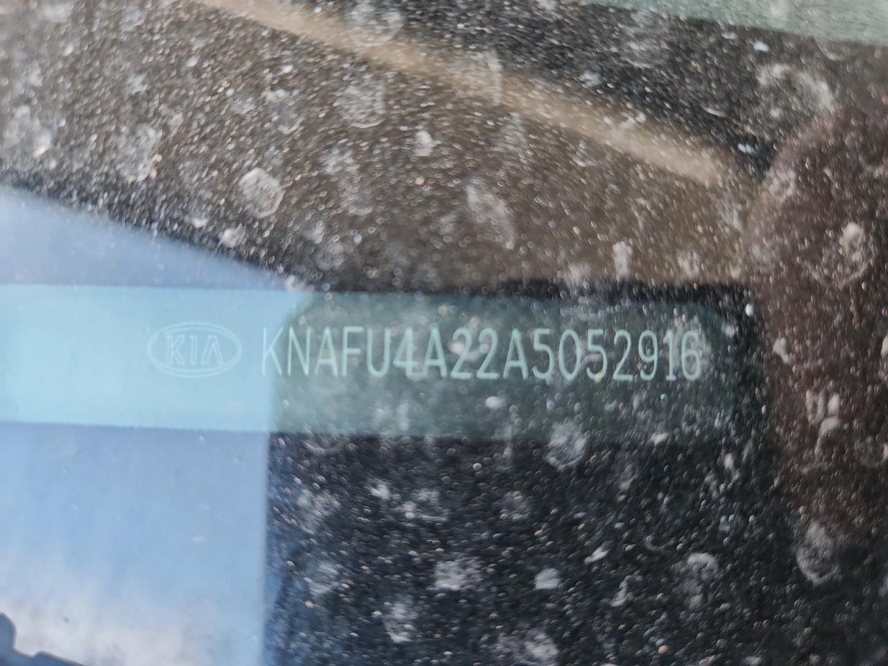 2010 Kia Forte Ex VIN: KNAFU4A22A5052916 Lot: 91878455