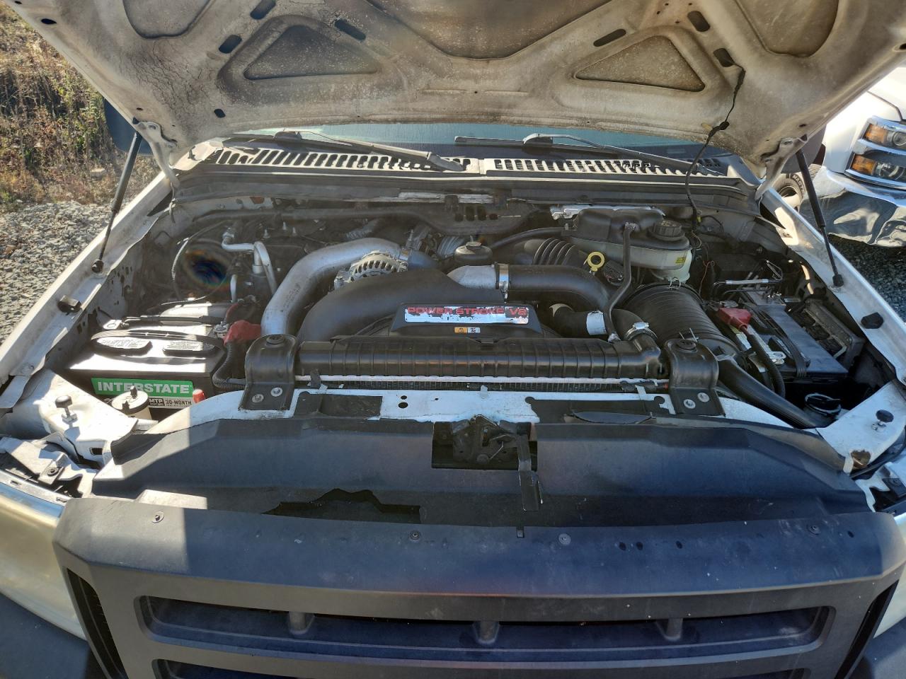 2007 Ford F550 Super Duty Utility / Service Truck VIN: 1FDAX56P47EB40353 Lot: 91921475