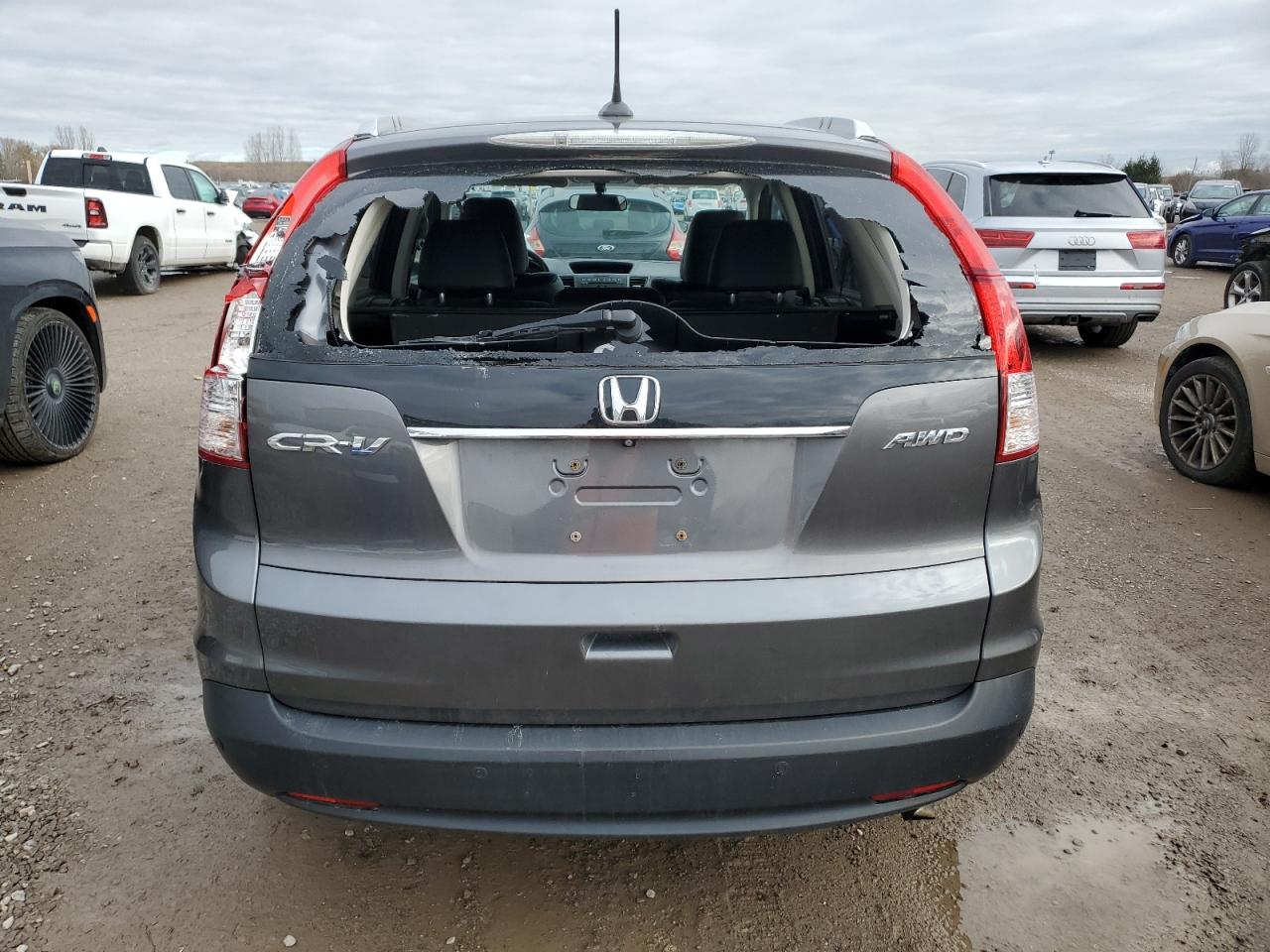 2014 Honda Cr-V Exl VIN: 2HKRM4H78EH127707 Lot: 92855855