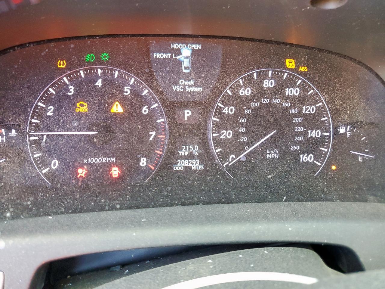 2008 Lexus Ls 460 VIN: JTHBL46F085073899 Lot: 93112375