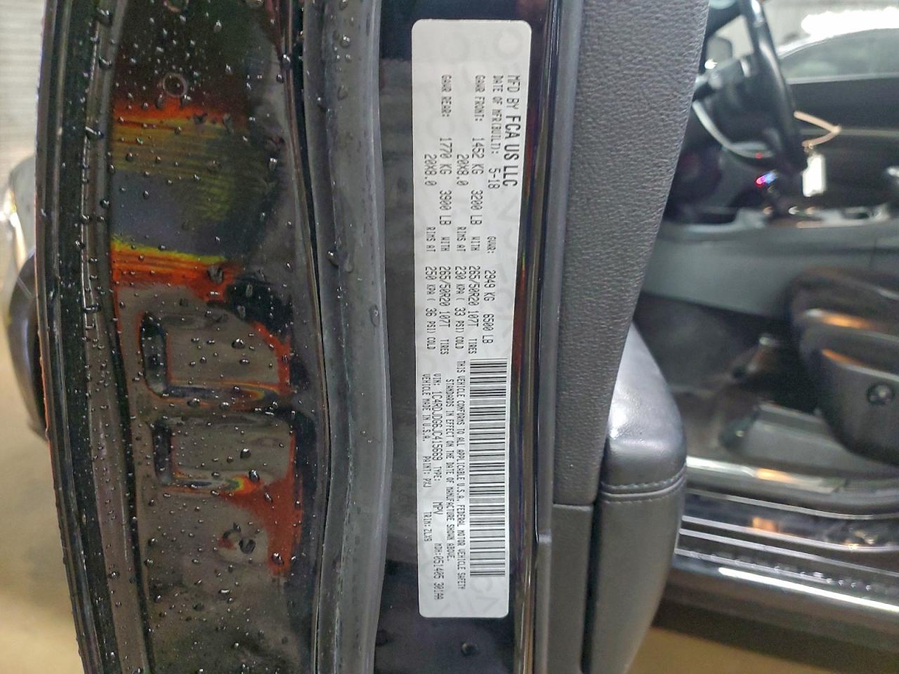 2018 Dodge Durango Gt VIN: 1C4RDJDG6JC415669 Lot: 90703395