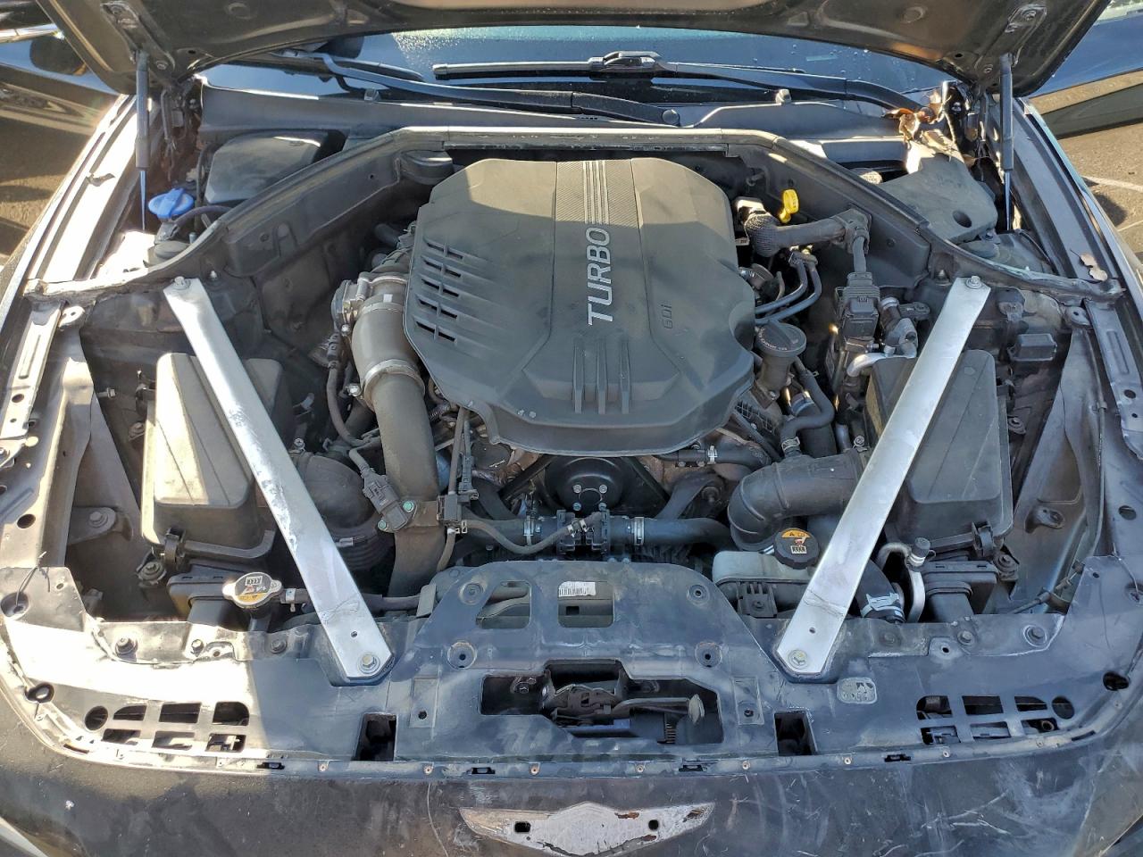 2019 Genesis G70 Elite VIN: KMTG74LE8KU034032 Lot: 93102855