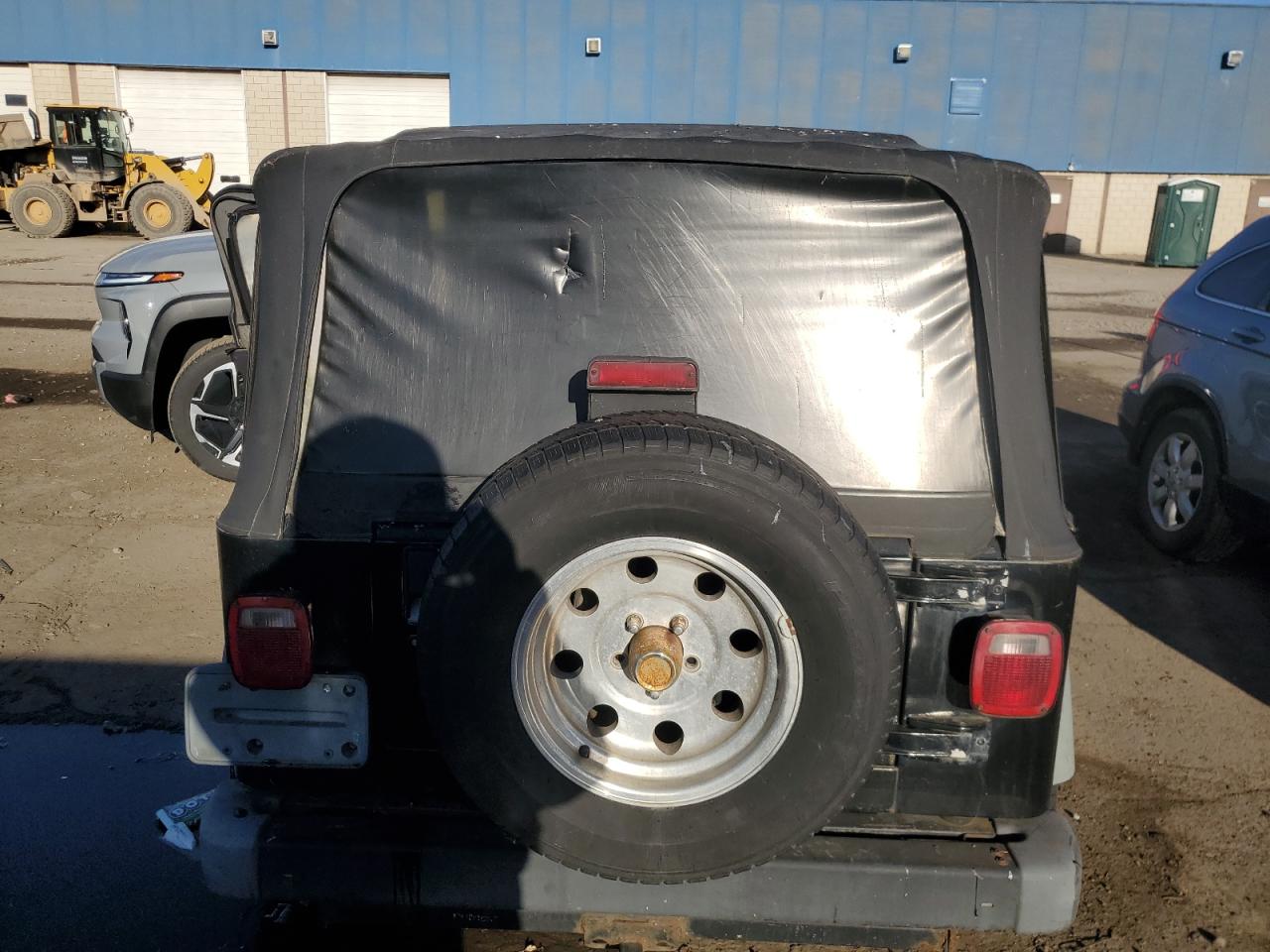 2000 Jeep Wrangler / Tj Se VIN: 1J4FA29P9YP720025 Lot: 92681625