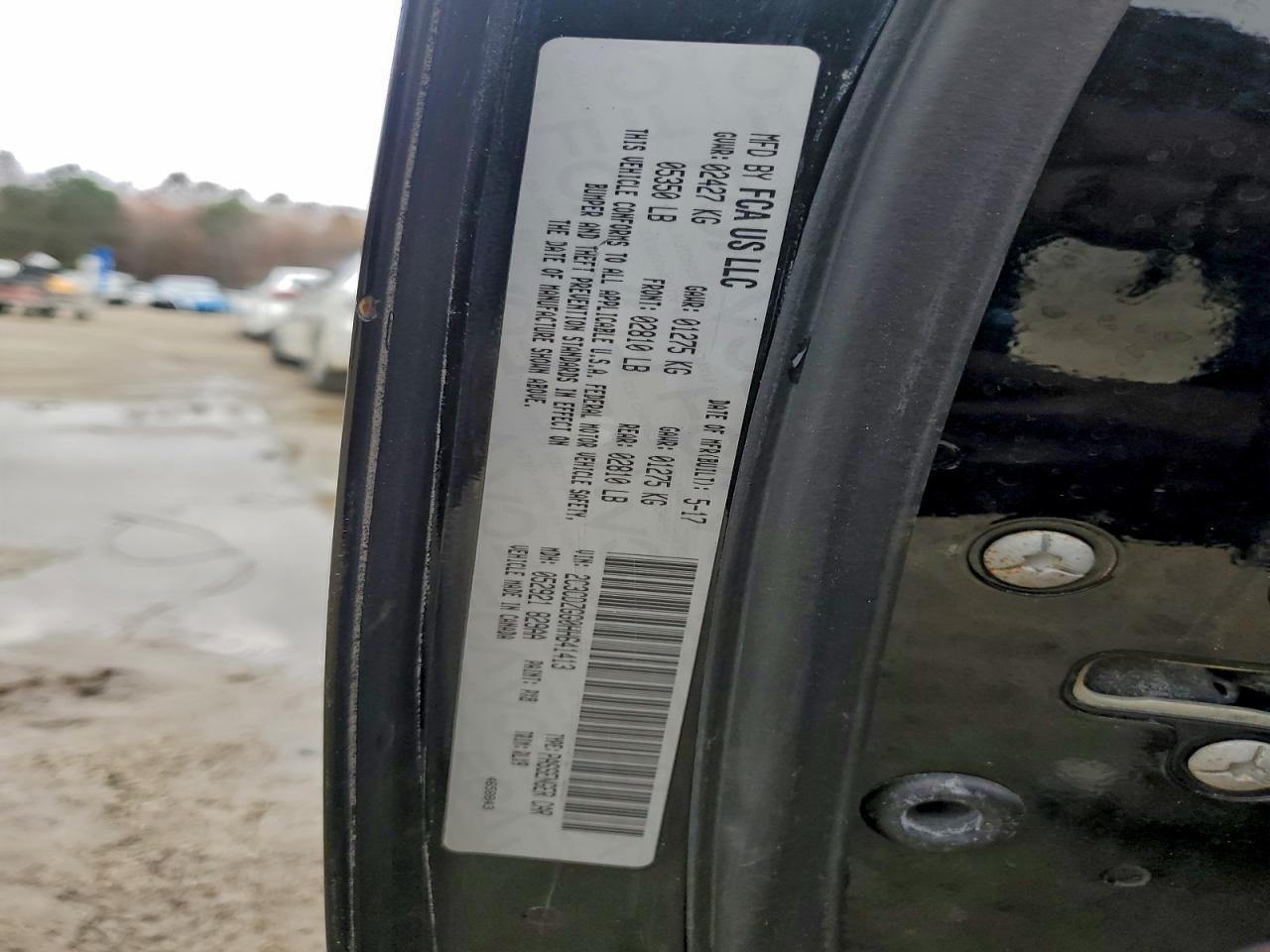 2017 Dodge Challenger Gt VIN: 2C3CDZGG0HH641413 Lot: 93429985