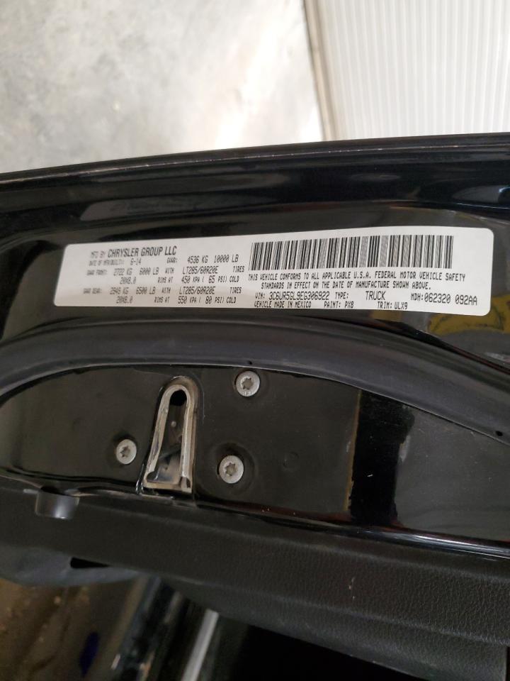 2014 Ram 2500 Longhorn VIN: 3C6UR5GL9EG306922 Lot: 91290735