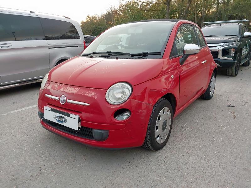 2010 FIAT 500 1.2 POP 2DR [START STOP] for sale at Copart SANDWICH