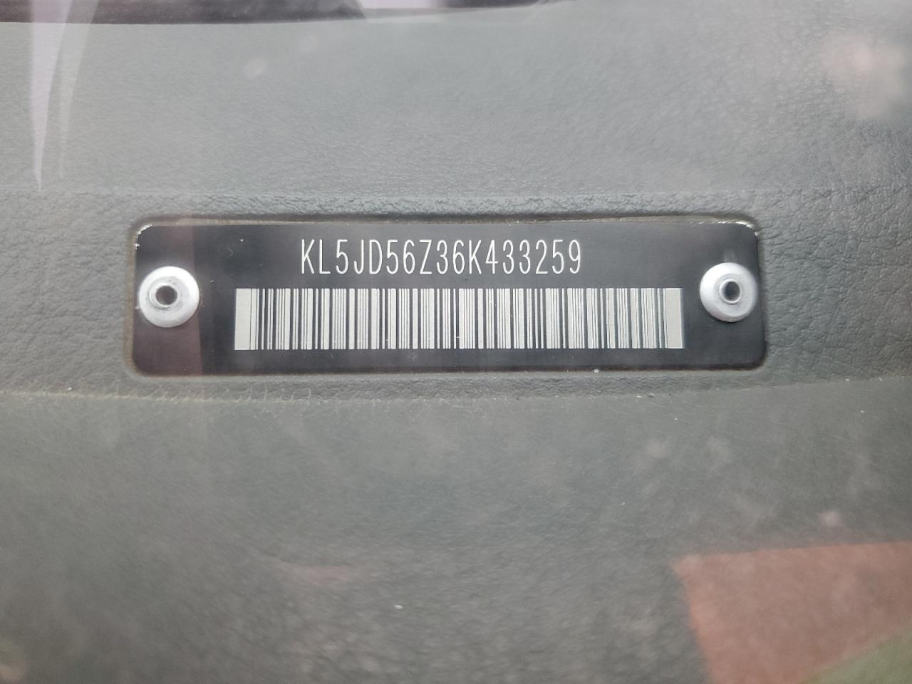 2006 Suzuki Forenza VIN: KL5JD56Z36K433259 Lot: 92726965