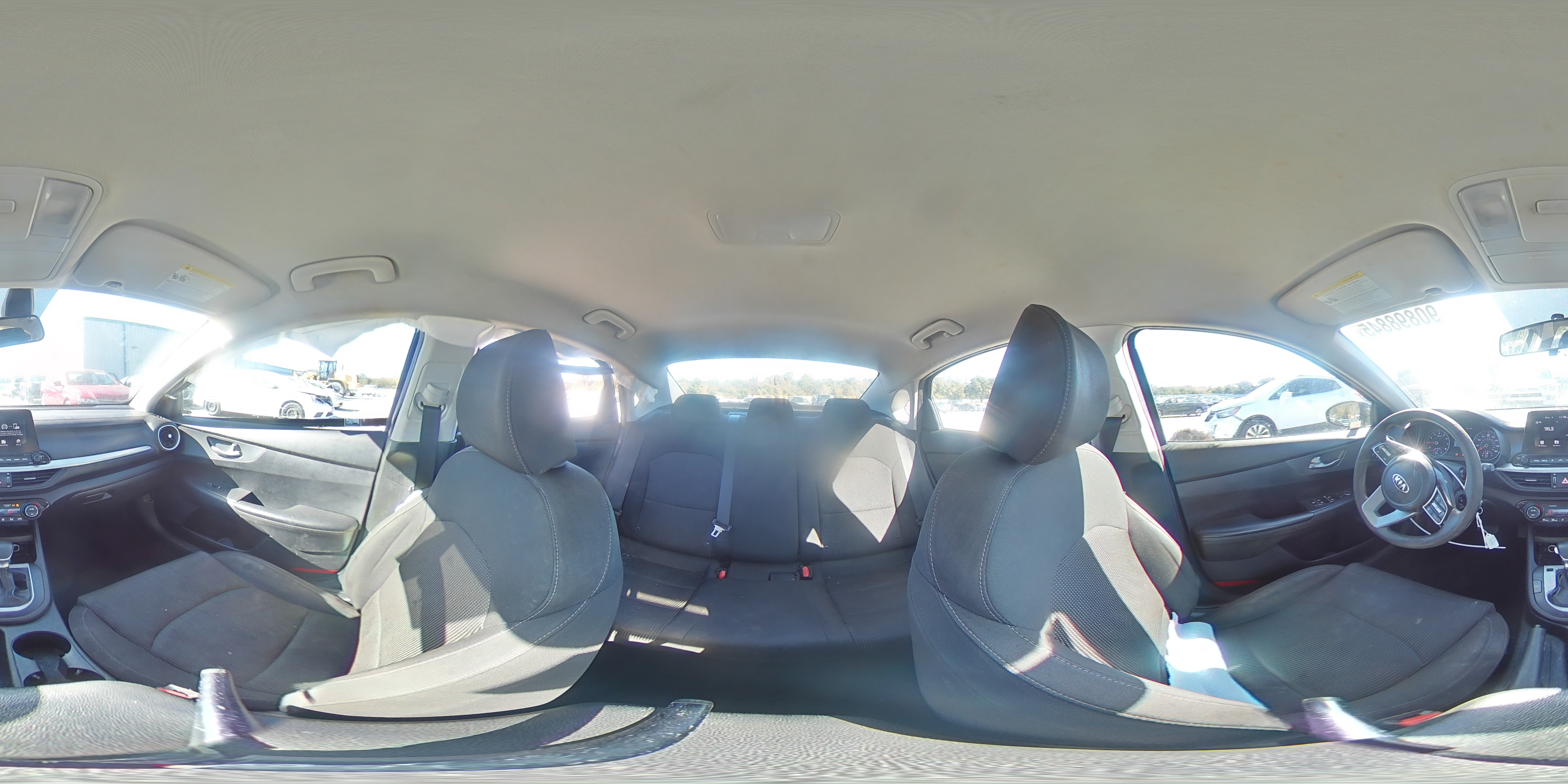 2019 Kia Forte Fe VIN: 3KPF24AD5KE129083 Lot: 90898845