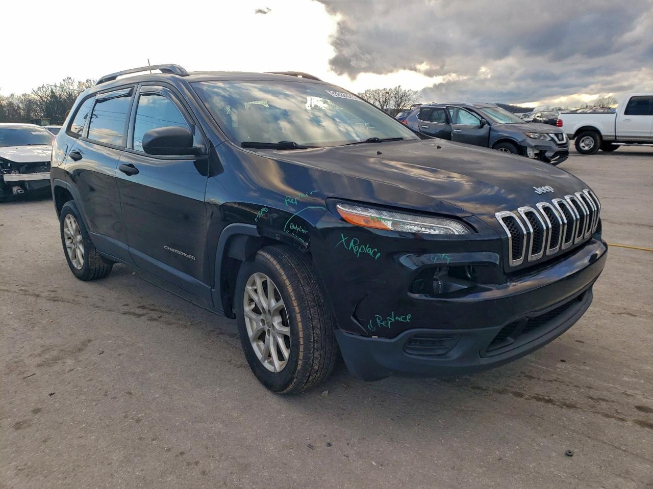 2017 Jeep Cherokee Sport VIN: 1C4PJLAB7HW642317 Lot: 93884075